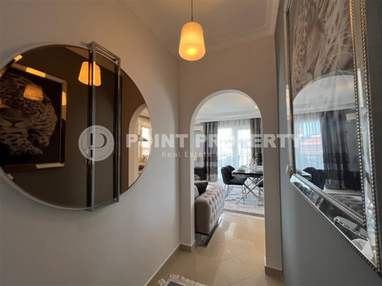 Видовая квартира 2+1, 140м², с дизайнерским интерьером в районе Алании Тосмур-id-1495-фото-5