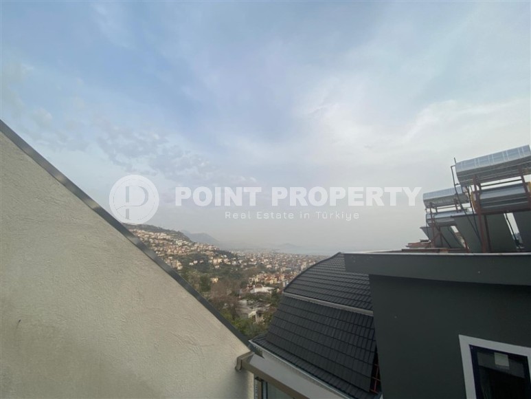 Новая двухуровневая квартира с чистовой отделкой, на 3-м этаже с мансардой, в 1200 метрах от моря-id-6307-фото-10