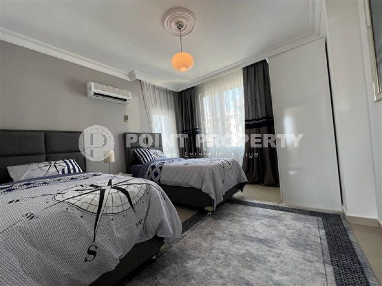 Видовая квартира 2+1, 140м², с дизайнерским интерьером в районе Алании Тосмур-id-1495-фото-9