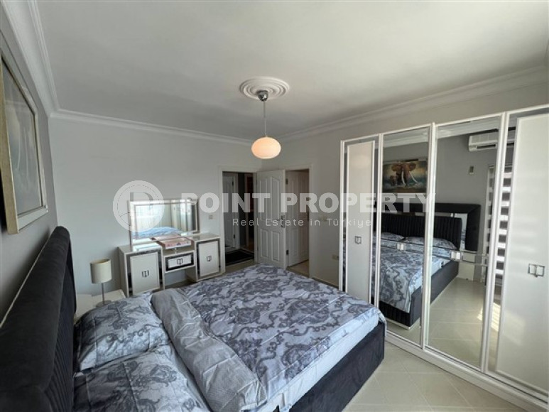 Видовая квартира 2+1, 140м², с дизайнерским интерьером в районе Алании Тосмур-id-1495-фото-11