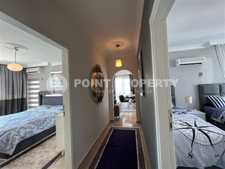 Видовая квартира 2+1, 140м², с дизайнерским интерьером в районе Алании Тосмур-id-1495-фото-12