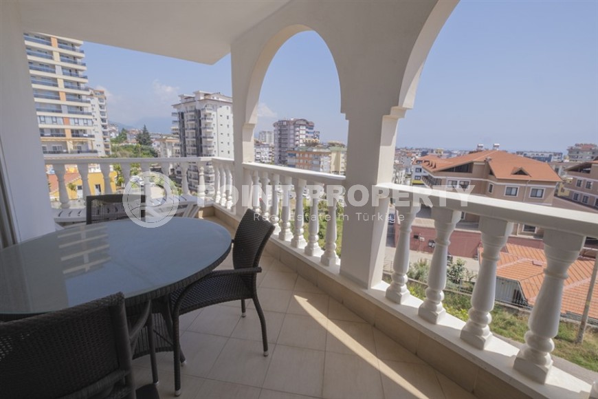 Bright, spacious apartment 1200 meters from the sea, in a quiet area of Alanya - Cikcilli-id-6312-photo-13
