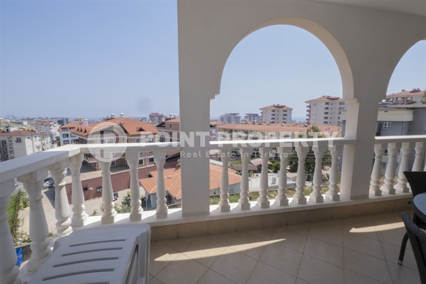 Bright, spacious apartment 1200 meters from the sea, in a quiet area of Alanya - Cikcilli-id-6312-photo-16
