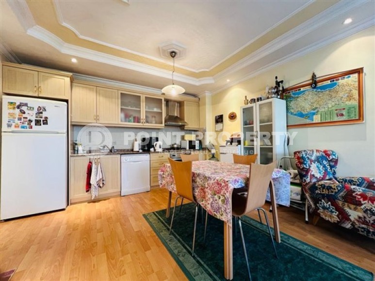 Меблированная квартира с двумя спальнями, в самом центре Аланьи, в районе Гюллер Пынары-id-6313-фото-5