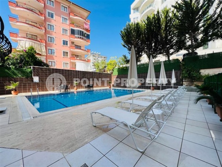 Меблированная квартира с двумя спальнями, в самом центре Аланьи, в районе Гюллер Пынары-id-6313-фото-16