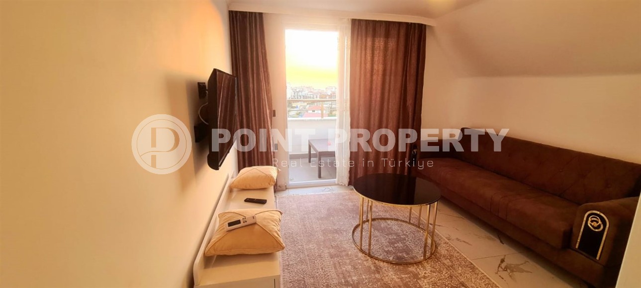 Панорамная квартира с видом на Торосские горы, в километре от моря, в популярном районе Аланьи - Оба-id-6316-фото-5