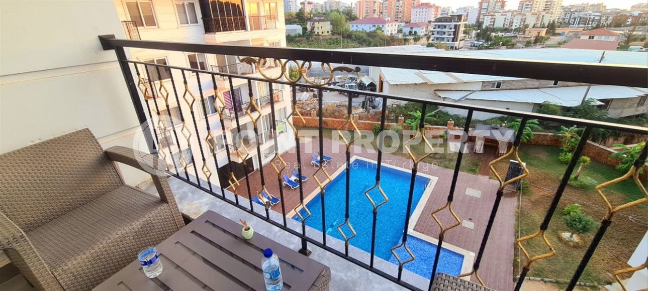 Панорамная квартира с видом на Торосские горы, в километре от моря, в популярном районе Аланьи - Оба-id-6316-фото-13