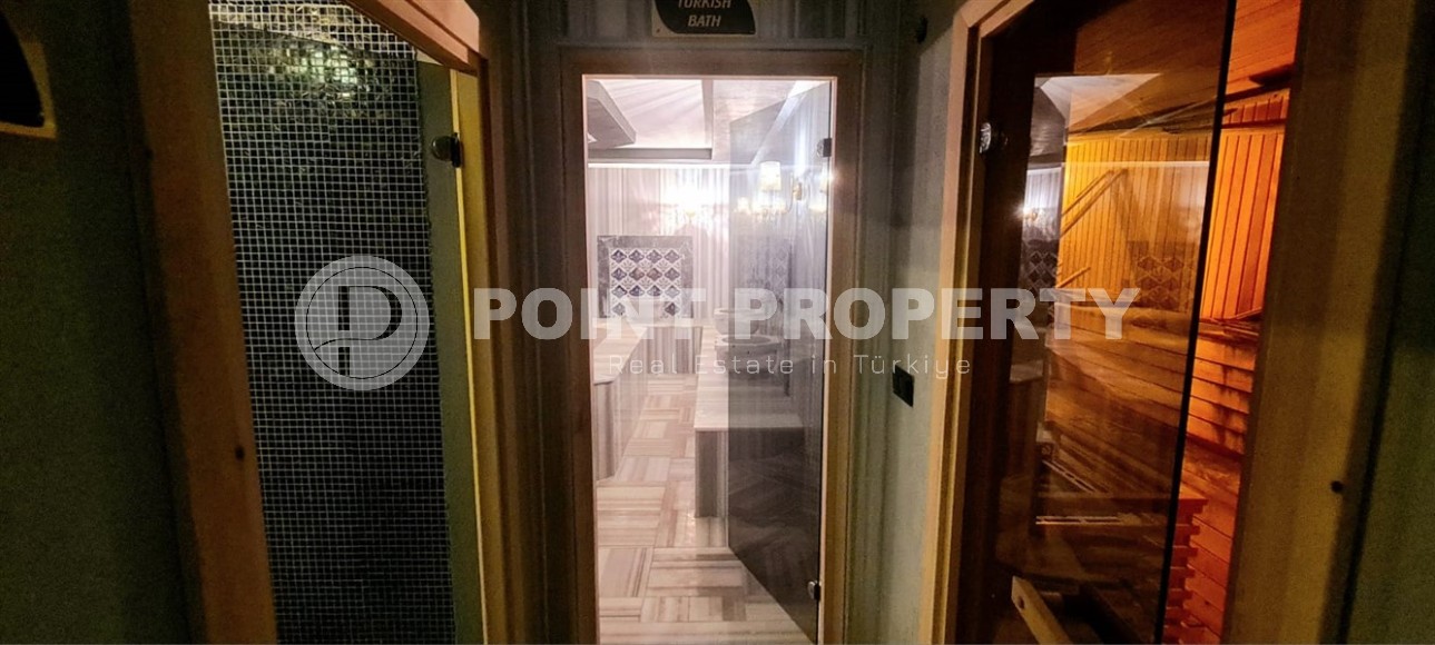 Панорамная квартира с видом на Торосские горы, в километре от моря, в популярном районе Аланьи - Оба-id-6316-фото-19