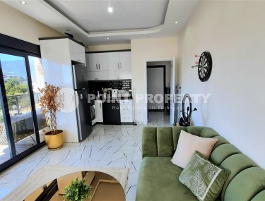 Comfortable apartment with mountain views, on the 2nd floor in a new building, in a prestigious area of Alanya - Upper Oba-id-6317-photo-2