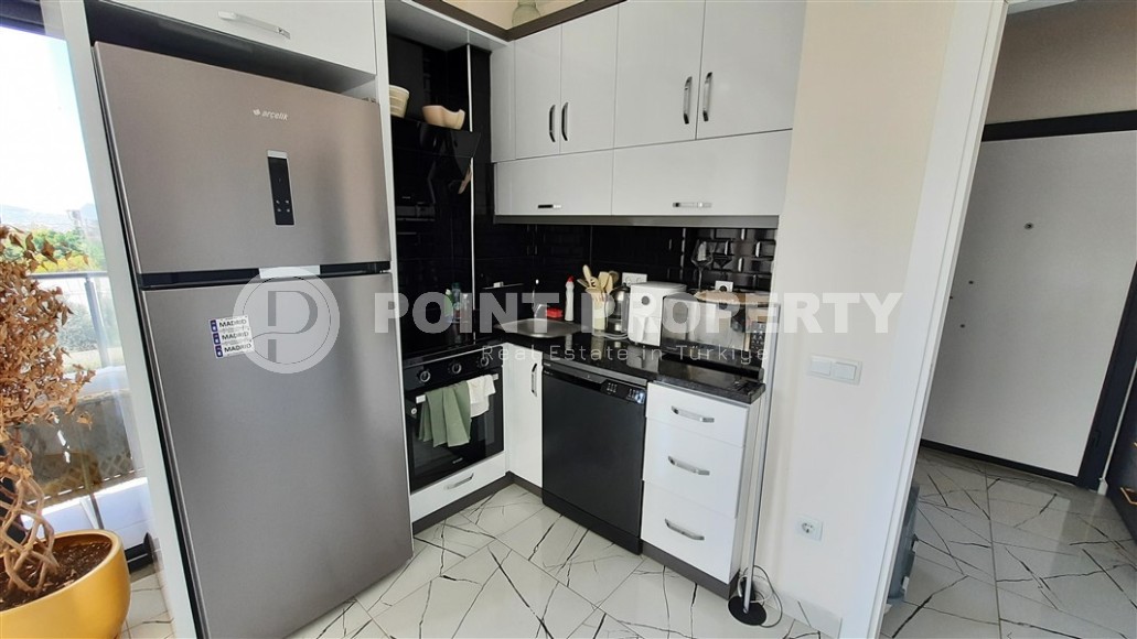 Comfortable apartment with mountain views, on the 2nd floor in a new building, in a prestigious area of Alanya - Upper Oba-id-6317-photo-4