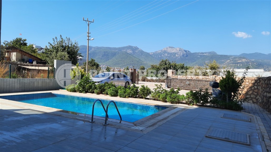Comfortable apartment with mountain views, on the 2nd floor in a new building, in a prestigious area of Alanya - Upper Oba-id-6317-photo-17