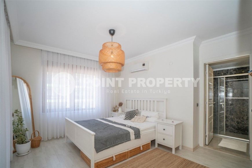 Светлая, уютная квартира 2+1, на площади 125 м2, в центре популярного района Аланьи - Нижняя Оба-id-6318-фото-4