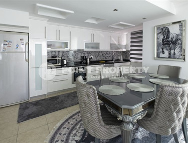 Элегантный пентхаус 4+1, 250м² с личной сауной в центре района Тосмур, Аланья, в комплексе с богатой инфраструктурой-id-1496-фото-4