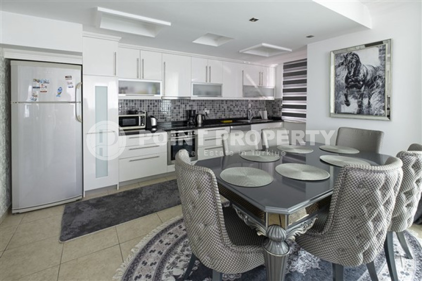 Элегантный пентхаус 4+1, 250м² с личной сауной в центре района Тосмур, Аланья, в комплексе с богатой инфраструктурой-id-1496-фото-4