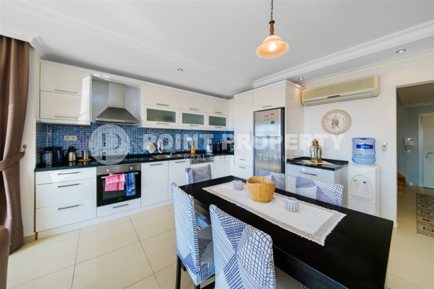 Панорамная двухуровневая квартира 3+2 на 10-м этаже с мансардой, в километре от пляжа-id-6319-фото-6