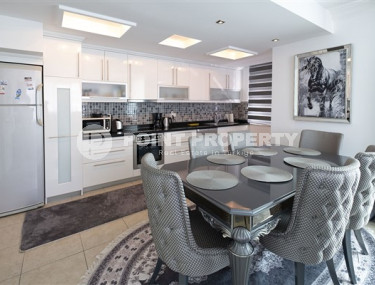 Элегантный пентхаус 4+1, 250м² с личной сауной в центре района Тосмур, Аланья, в комплексе с богатой инфраструктурой-id-1496-фото-5