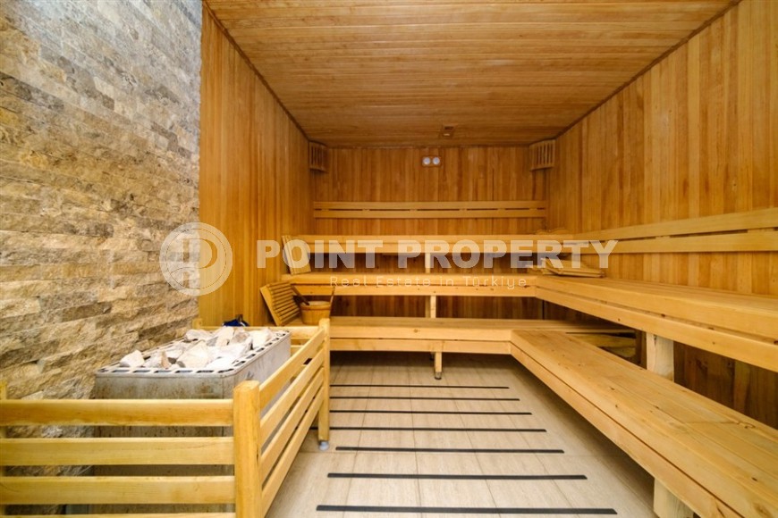 Панорамная двухуровневая квартира 3+2 на 10-м этаже с мансардой, в километре от пляжа-id-6319-фото-16