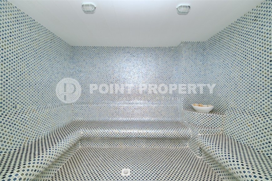 Панорамная двухуровневая квартира 3+2 на 10-м этаже с мансардой, в километре от пляжа-id-6319-фото-18