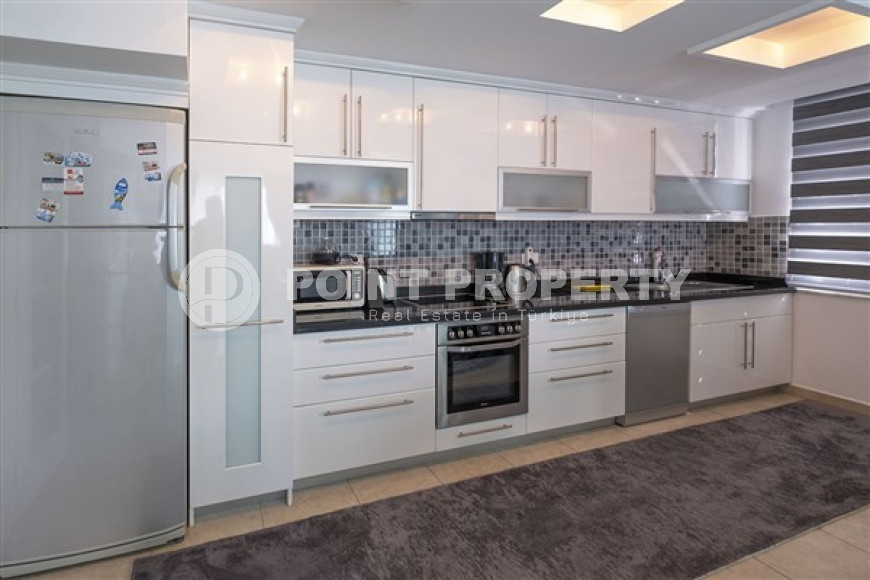 Элегантный пентхаус 4+1, 250м² с личной сауной в центре района Тосмур, Аланья, в комплексе с богатой инфраструктурой-id-1496-фото-7