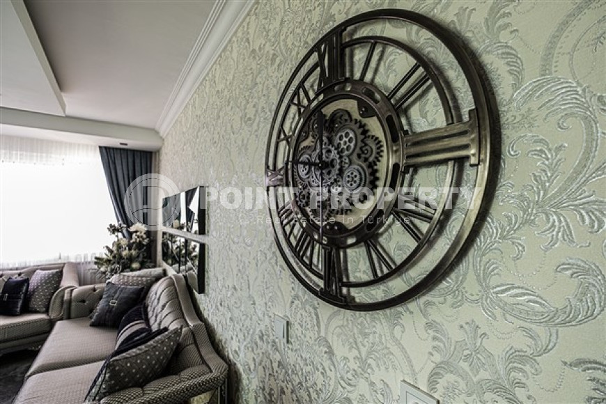 Элегантный пентхаус 4+1, 250м² с личной сауной в центре района Тосмур, Аланья, в комплексе с богатой инфраструктурой-id-1496-фото-9