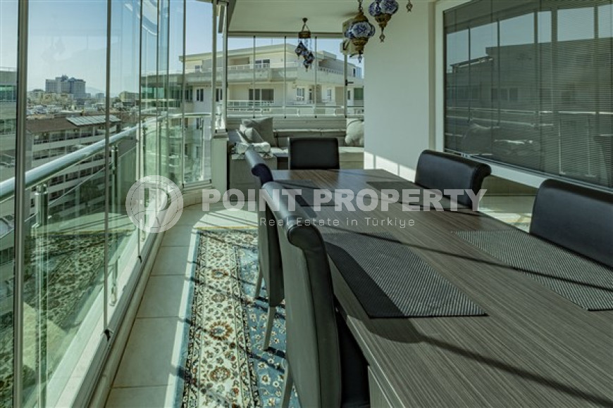 Элегантный пентхаус 4+1, 250м² с личной сауной в центре района Тосмур, Аланья, в комплексе с богатой инфраструктурой-id-1496-фото-10