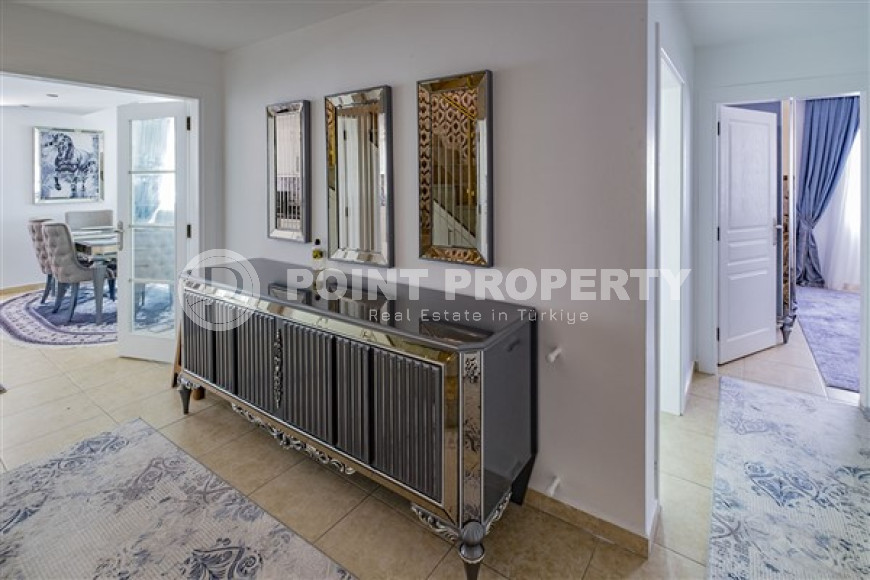 Элегантный пентхаус 4+1, 250м² с личной сауной в центре района Тосмур, Аланья, в комплексе с богатой инфраструктурой-id-1496-фото-15