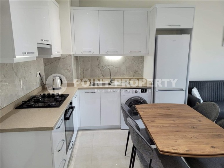 Небольшая новая квартира с мебелью и бытовой техникой, в живописном, спокойном районе Аланьи - Авсаллар-id-6324-фото-6