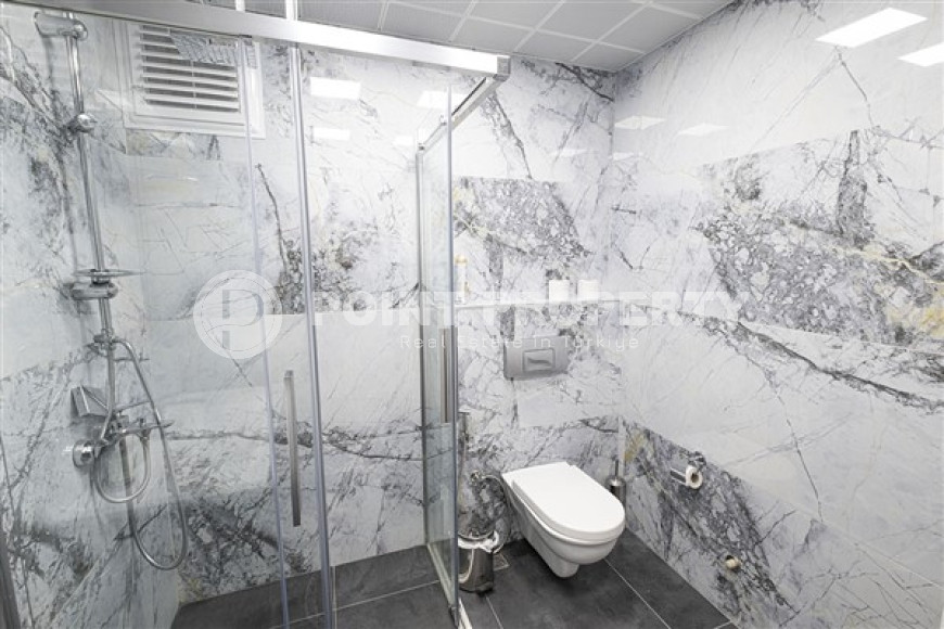 Элегантный пентхаус 4+1, 250м² с личной сауной в центре района Тосмур, Аланья, в комплексе с богатой инфраструктурой-id-1496-фото-16