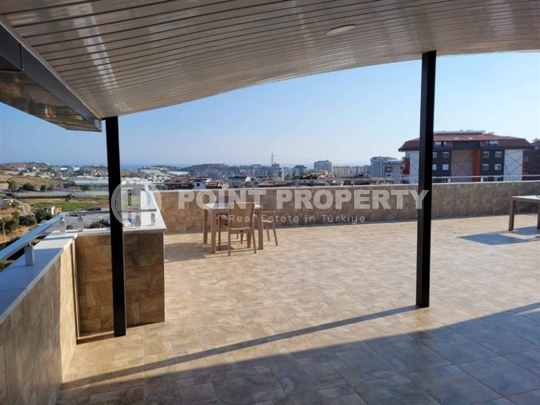 Небольшая новая квартира с мебелью и бытовой техникой, в живописном, спокойном районе Аланьи - Авсаллар-id-6324-фото-19