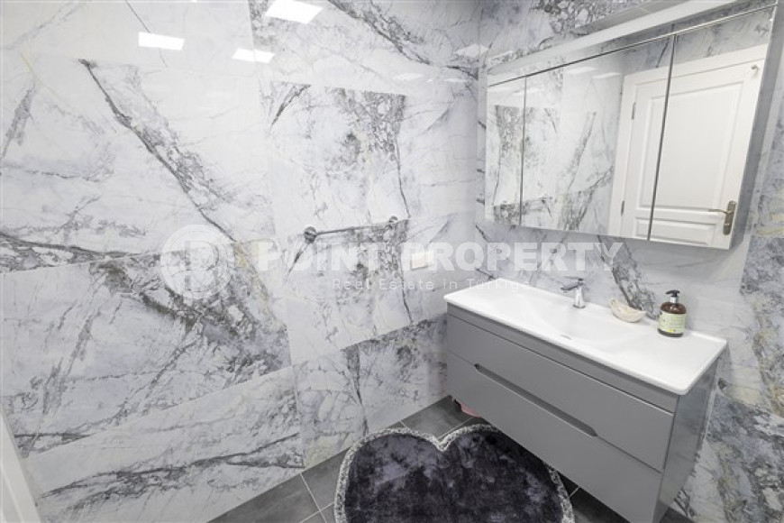 Элегантный пентхаус 4+1, 250м² с личной сауной в центре района Тосмур, Аланья, в комплексе с богатой инфраструктурой-id-1496-фото-17