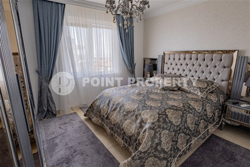 Элегантный пентхаус 4+1, 250м² с личной сауной в центре района Тосмур, Аланья, в комплексе с богатой инфраструктурой-id-1496-фото-18