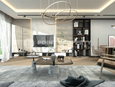 Квартиры и виллы-близнецы в ультрасовременном жилом комплексе на начальном этапе строительства, в 500 метрах от моря-id-6329-фото-2