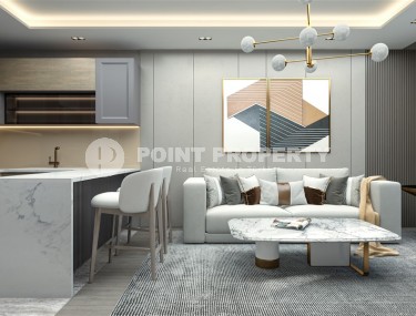 Квартиры и виллы-близнецы в ультрасовременном жилом комплексе на начальном этапе строительства, в 500 метрах от моря-id-6329-фото-3