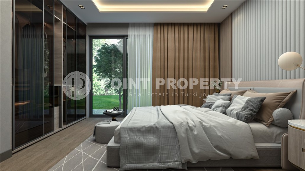 Квартиры и виллы-близнецы в ультрасовременном жилом комплексе на начальном этапе строительства, в 500 метрах от моря-id-6329-фото-6