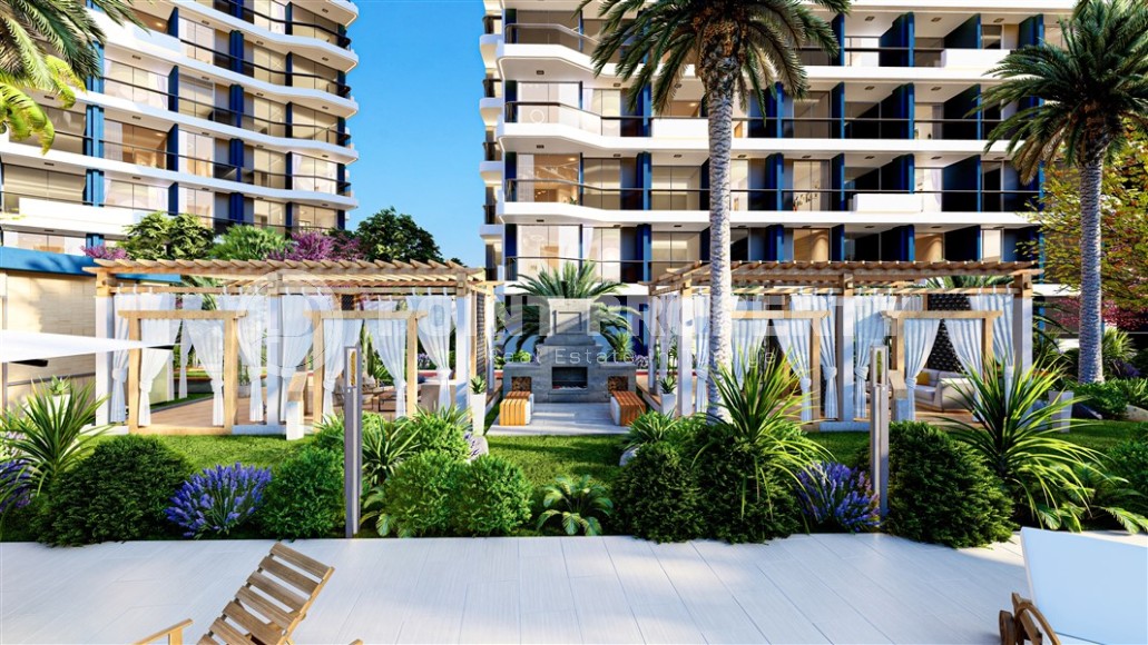 Квартиры и виллы-близнецы в ультрасовременном жилом комплексе на начальном этапе строительства, в 500 метрах от моря-id-6329-фото-14