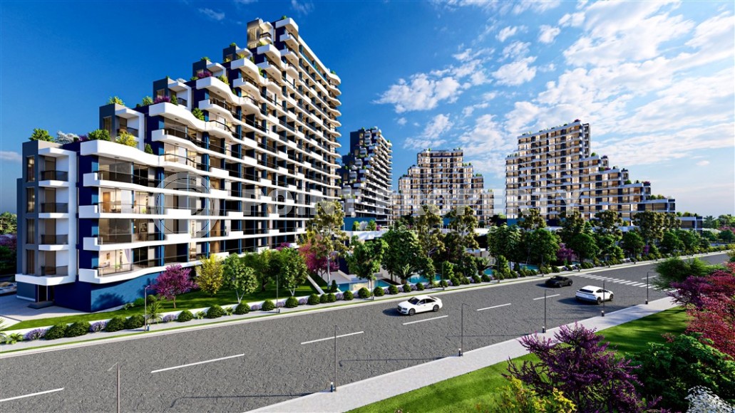 Квартиры и виллы-близнецы в ультрасовременном жилом комплексе на начальном этапе строительства, в 500 метрах от моря-id-6329-фото-20