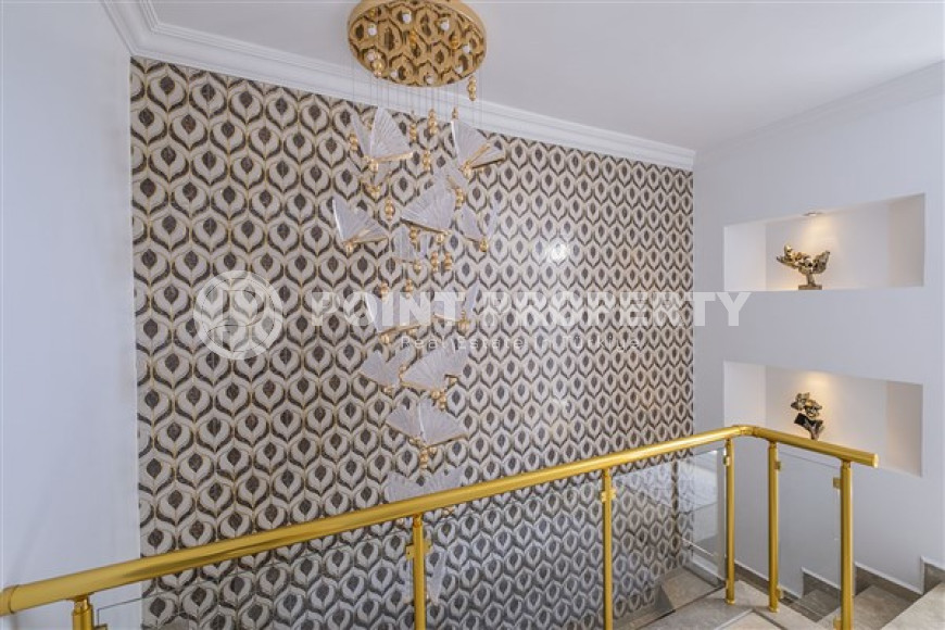 Элегантный пентхаус 4+1, 250м² с личной сауной в центре района Тосмур, Аланья, в комплексе с богатой инфраструктурой-id-1496-фото-26