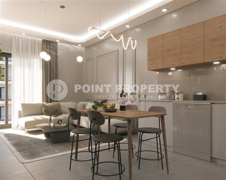 Компактная квартира 1+1, общей площадью 53 м2, на 1-м этаже, в жилом комплексе на завершающем этапе строительства-id-6330-фото-3