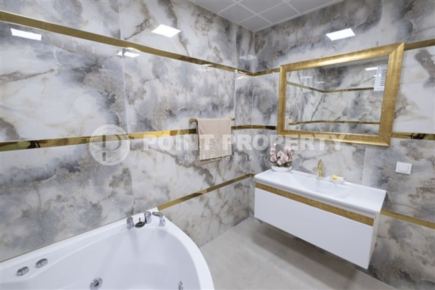 Элегантный пентхаус 4+1, 250м² с личной сауной в центре района Тосмур, Аланья, в комплексе с богатой инфраструктурой-id-1496-фото-27