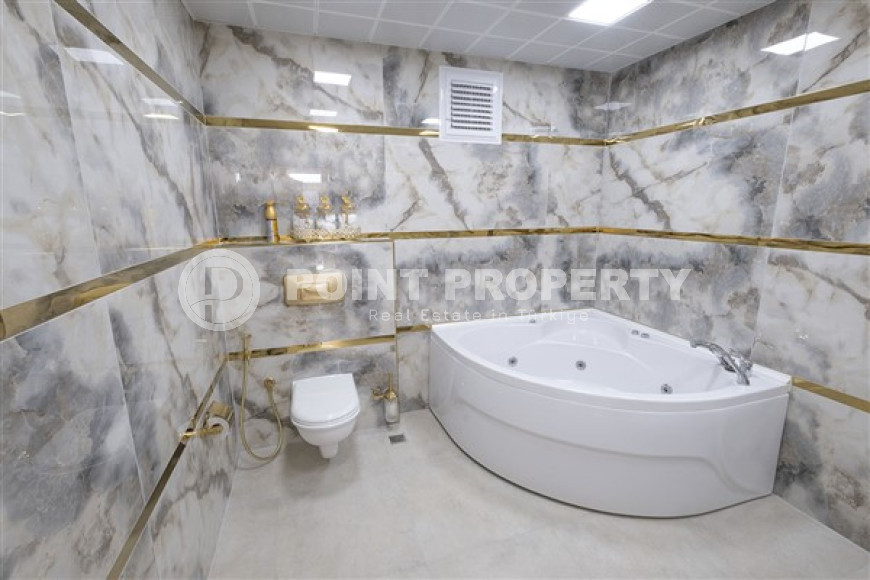 Элегантный пентхаус 4+1, 250м² с личной сауной в центре района Тосмур, Аланья, в комплексе с богатой инфраструктурой-id-1496-фото-28