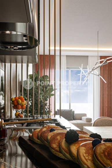 Apartments and duplexes in boutique residences under construction, in the very center of Alanya, in the Güller Pinari area-id-6331-photo-4