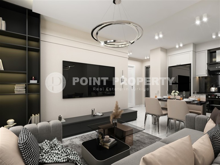 Новый инвестиционный проект - бутик резиденция в 550 метрах от моря, в спокойном районе Аланьи - Тосмур-id-6332-фото-2