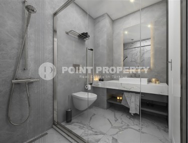 Новый инвестиционный проект - бутик резиденция в 550 метрах от моря, в спокойном районе Аланьи - Тосмур-id-6332-фото-5