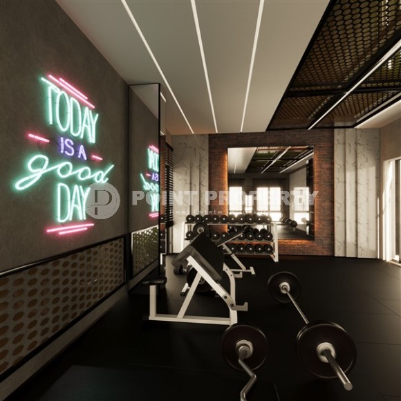 Новый инвестиционный проект - бутик резиденция в 550 метрах от моря, в спокойном районе Аланьи - Тосмур-id-6332-фото-6