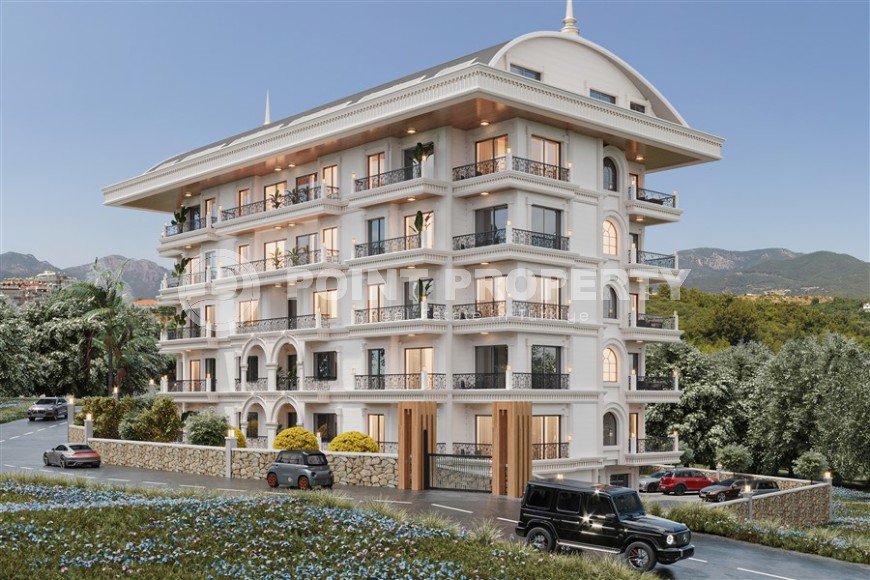 Новый инвестиционный проект - бутик резиденция в 550 метрах от моря, в спокойном районе Аланьи - Тосмур-id-6332-фото-14