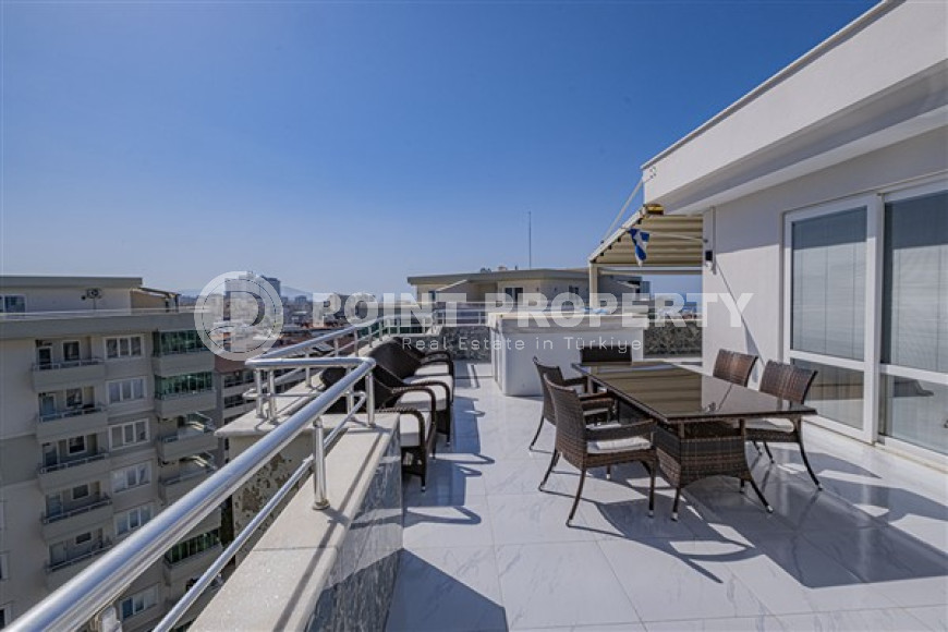 Элегантный пентхаус 4+1, 250м² с личной сауной в центре района Тосмур, Аланья, в комплексе с богатой инфраструктурой-id-1496-фото-32