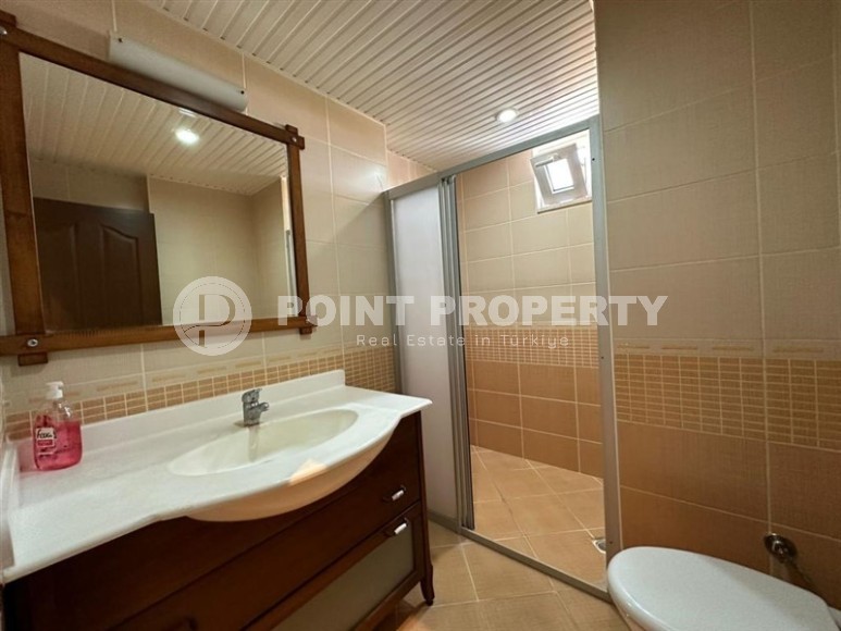 Светлая, уютная квартира с двумя спальнями, в 100 метрах от моря, в центре современного района Аланьи - Махмутлар-id-6334-фото-11