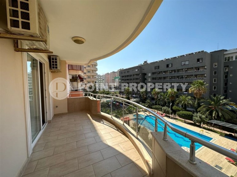 Светлая, уютная квартира с двумя спальнями, в 100 метрах от моря, в центре современного района Аланьи - Махмутлар-id-6334-фото-12