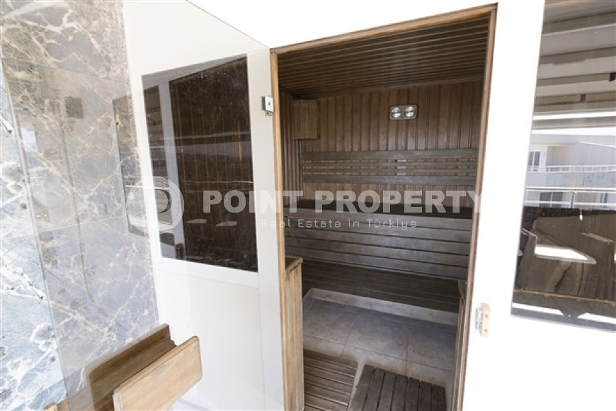 Элегантный пентхаус 4+1, 250м² с личной сауной в центре района Тосмур, Аланья, в комплексе с богатой инфраструктурой-id-1496-фото-34