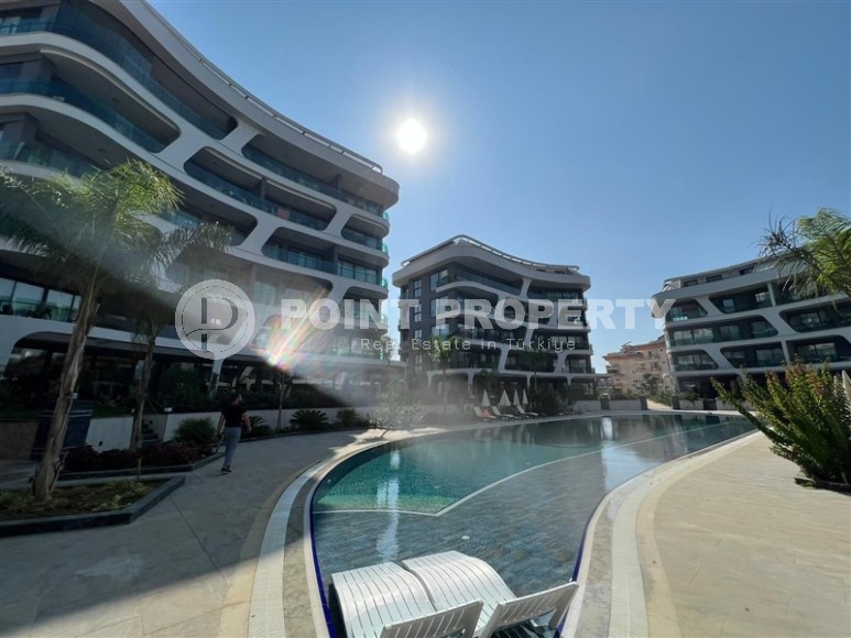 Квартира в стильном жилом комплексе на завершающем этапе строительства, в 900 метрах от моря-id-6338-фото-12